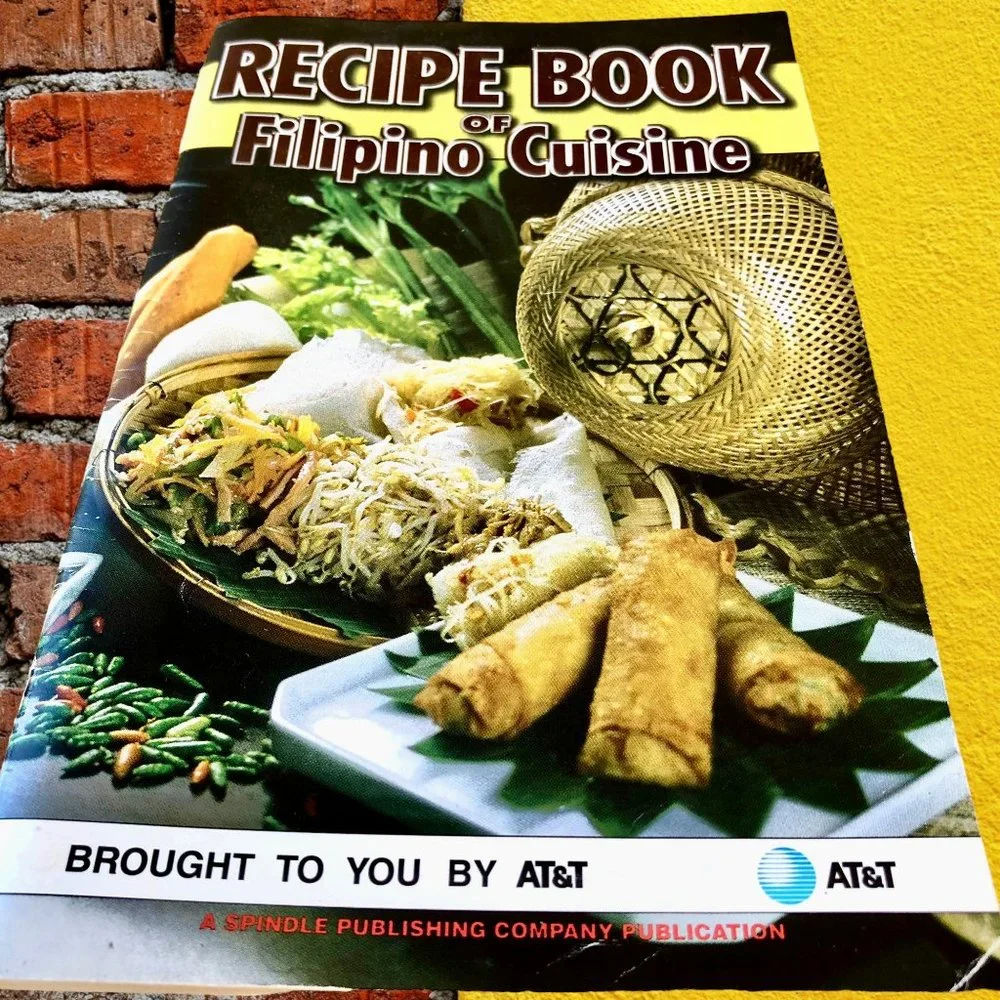 FILIPINO CUISINE Cookbook Recipe Book 1998 by AT&T